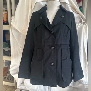 Mackage Black and Pink Trench Coats